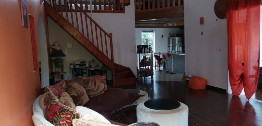 Villa F5 avec grande piscine